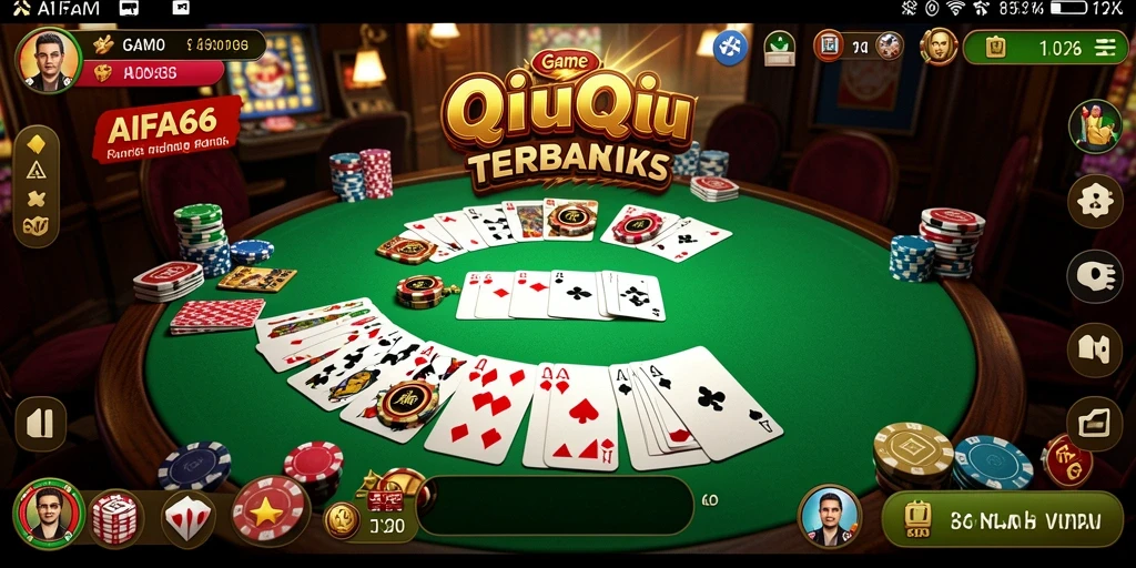Gameplay menarik AIFA66 dalam permainan QiuQiu.