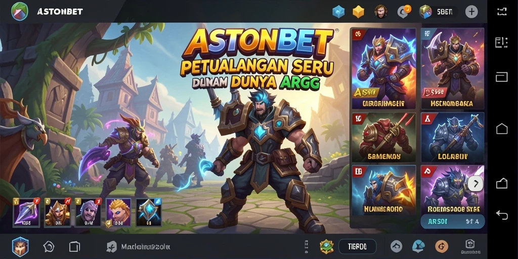 Tangkapan layar ASTONBET menampilkan aksi mendebarkan dalam pertandingan ARPG.