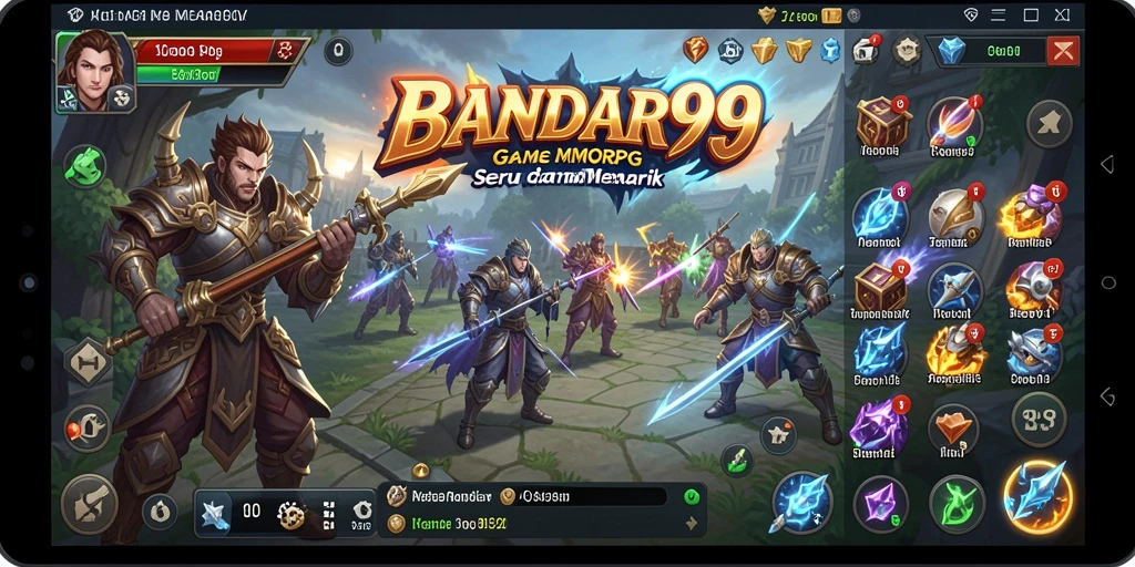 Tampilan gameplay menarik dari BANDAR99 dengan aksi seru.