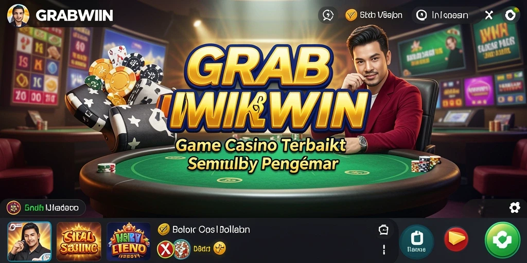Menampilkan suasana permainan Live Casino yang seru dan interaktif.