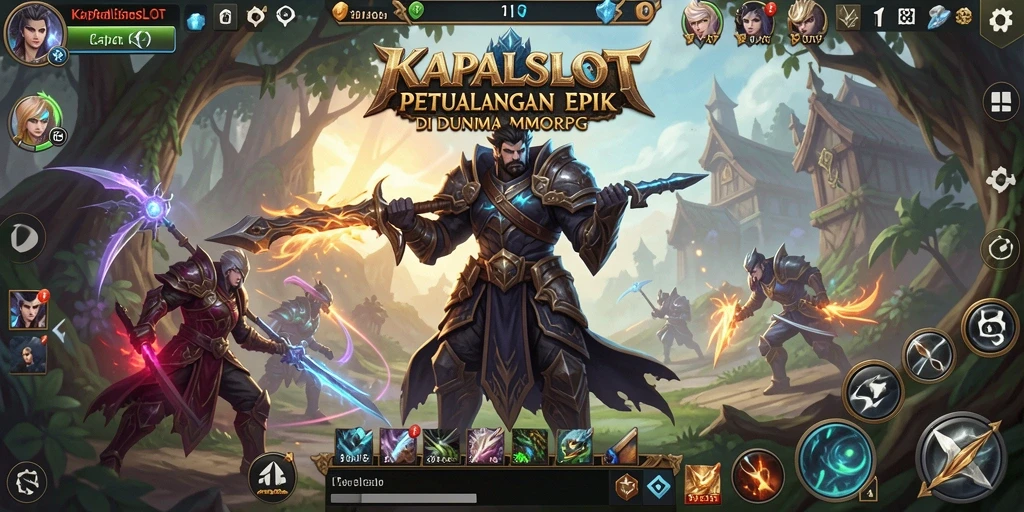 Tampilan gameplay seru dalam KAPALSLOT yang penuh aksi.