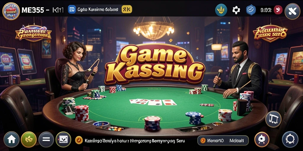 Tampilan menarik dari gameplay ME355 yang intens dan mendebarkan.