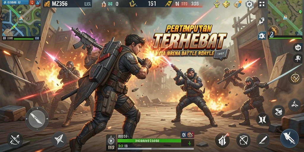 Gameplay intens dengan grafis yang memukau di MZ356.