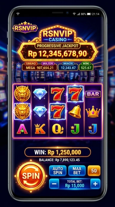 Tampilan antarmuka aplikasi rsnvip yang intuitif.